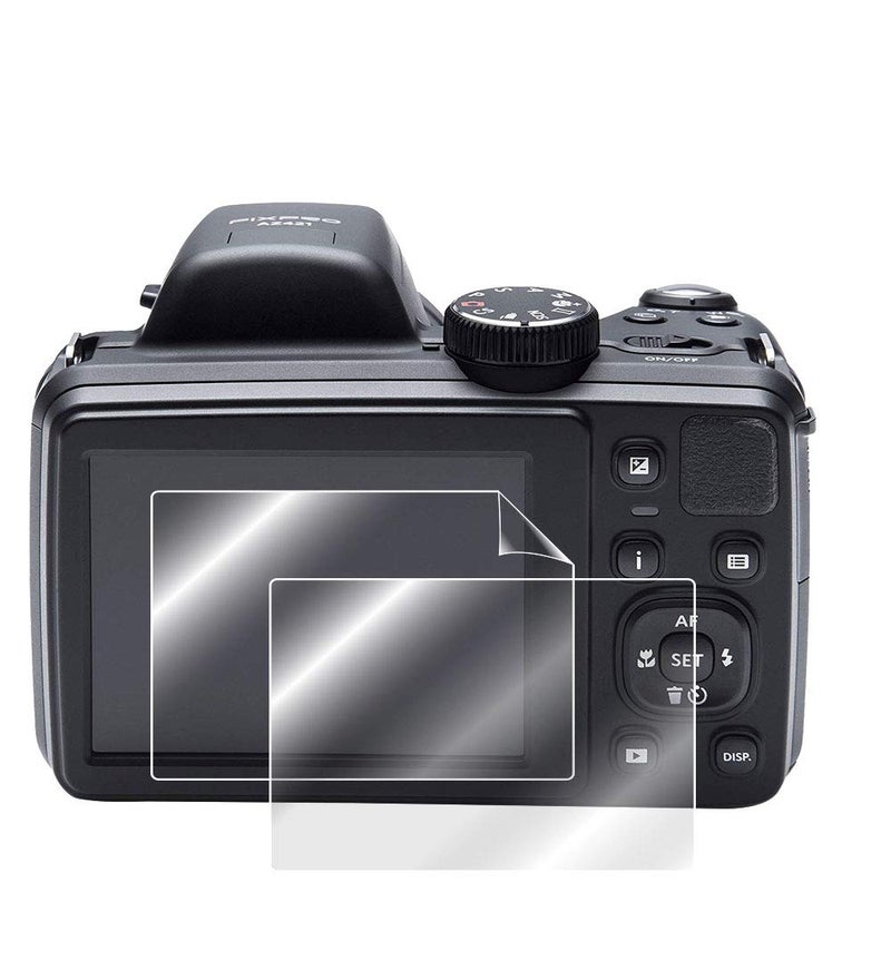 IPG for Kodak PIXPRO Astro Zoom AZ401-BK Digital Camera Screen Protector (2 Units) Invisible Screen Guard - HD Quality/Self-Healing/Bubble -Free - Image 4